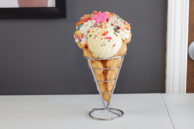 The Surprise bubble waffle